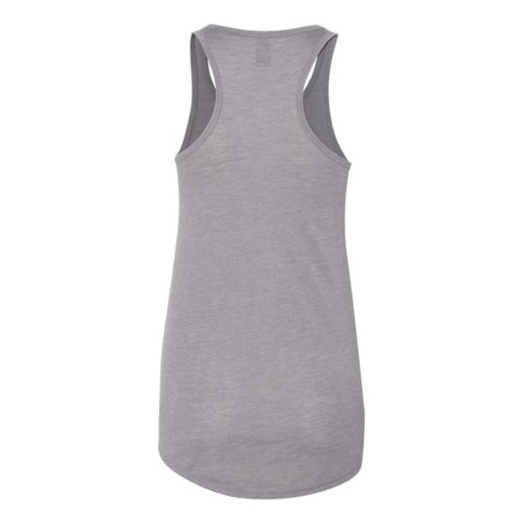 Ladies Triblend Racerback Tank Top - Small - Picture 2 of 2